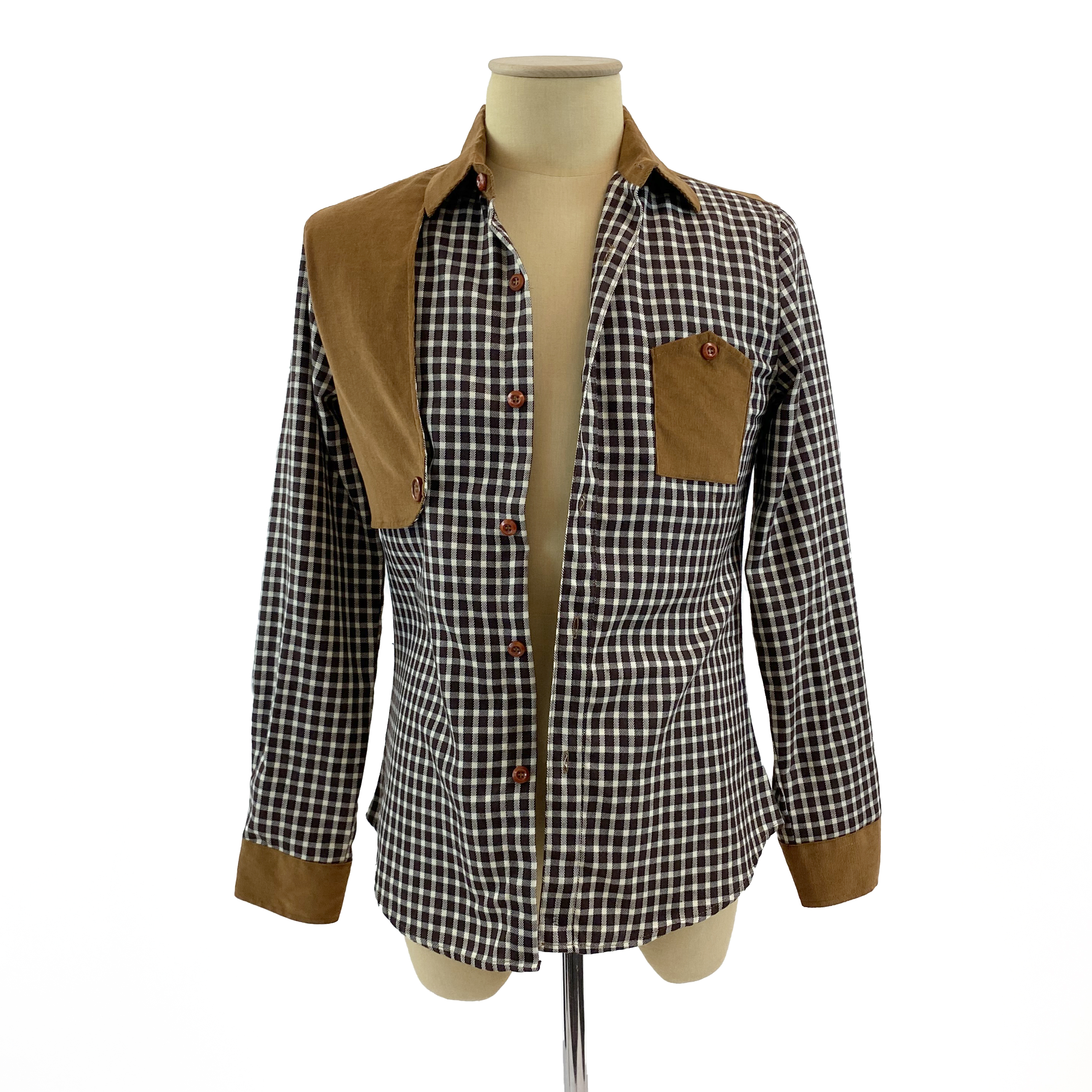 Vintage 70s Style Corduroy Shirt