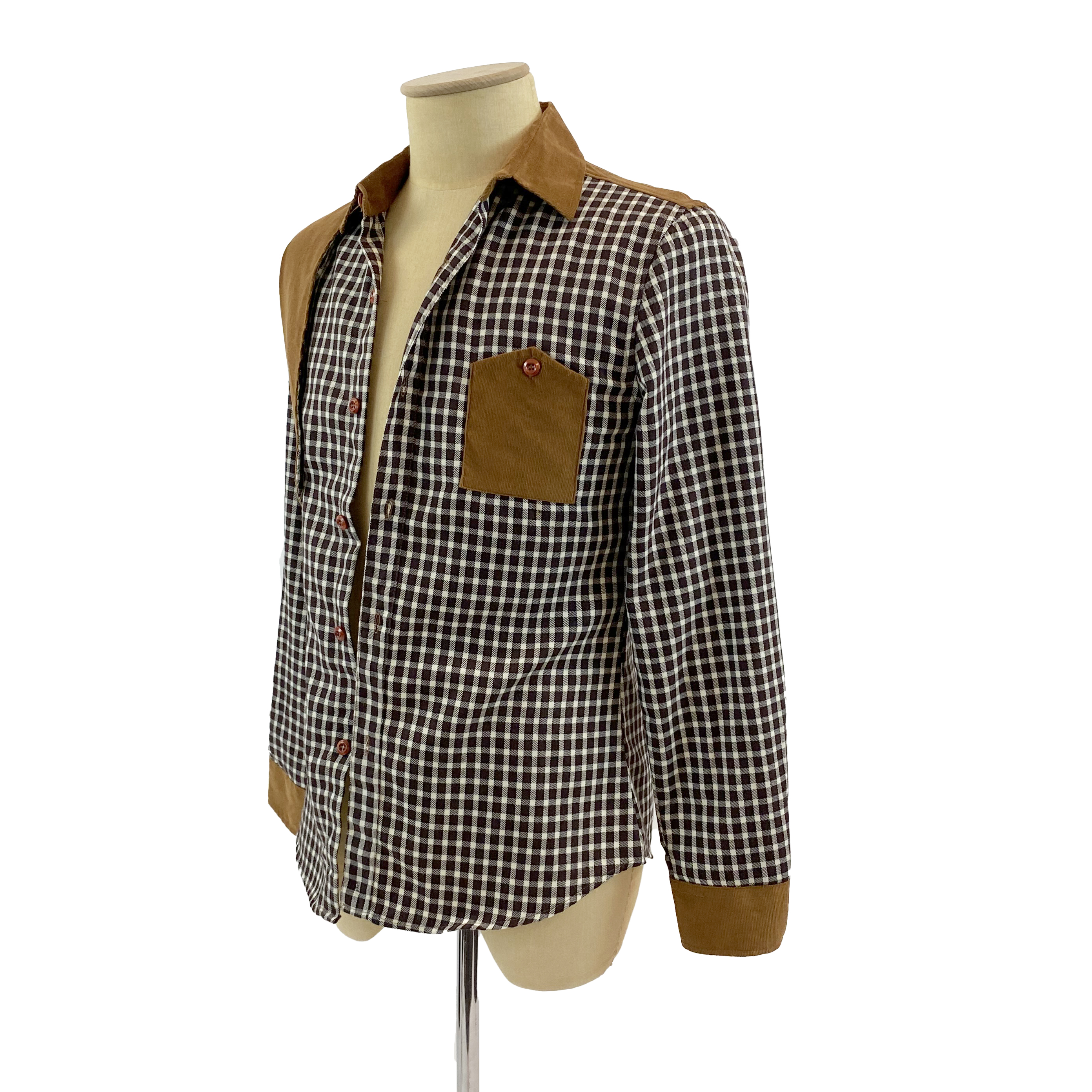 Vintage 70s Style Corduroy Shirt