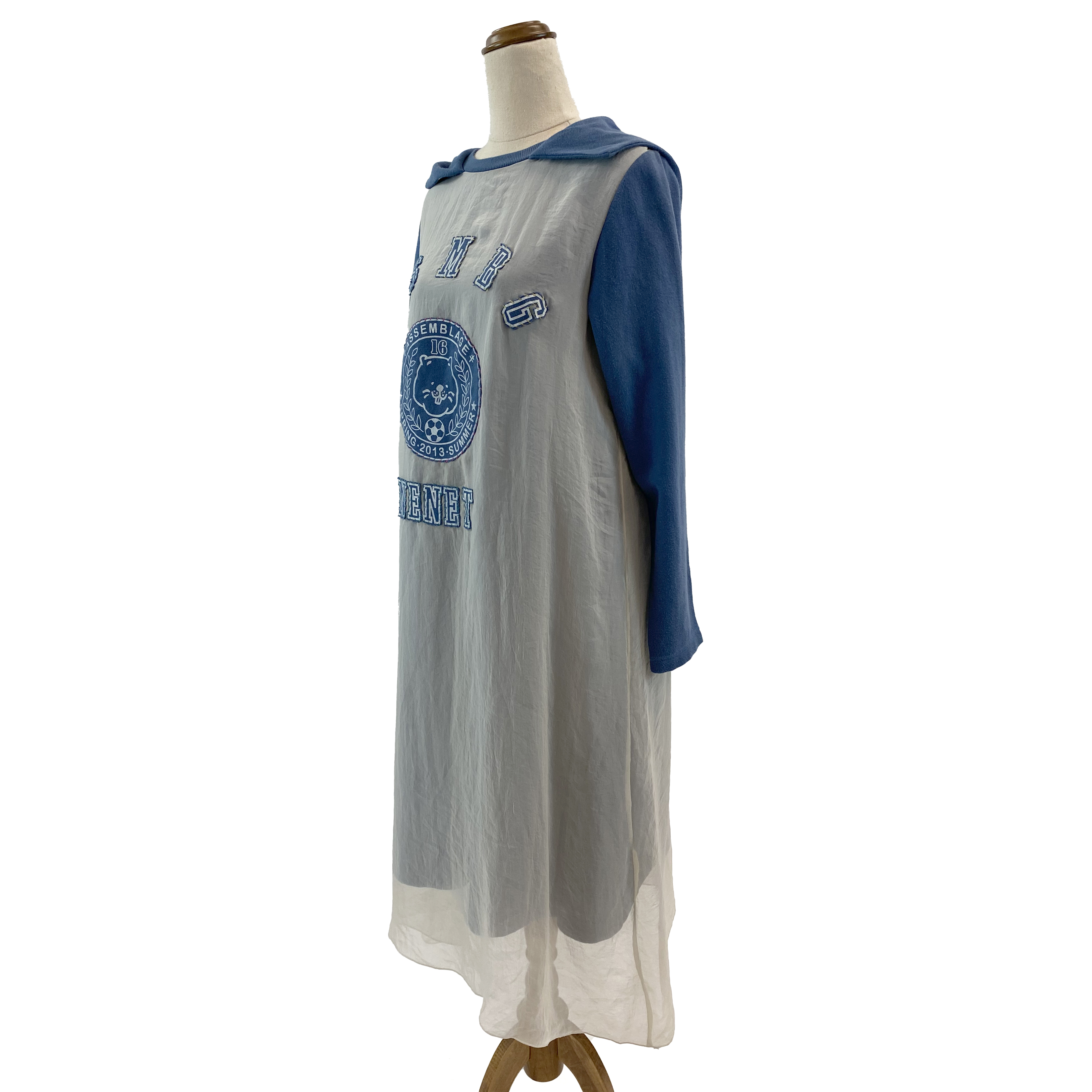 Ne-net Relaxed-fit Long Hooded Jersey