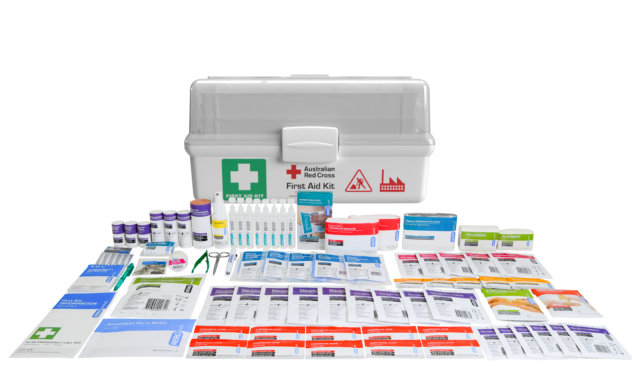 Workplace First Aid kit - Toolbox Case
