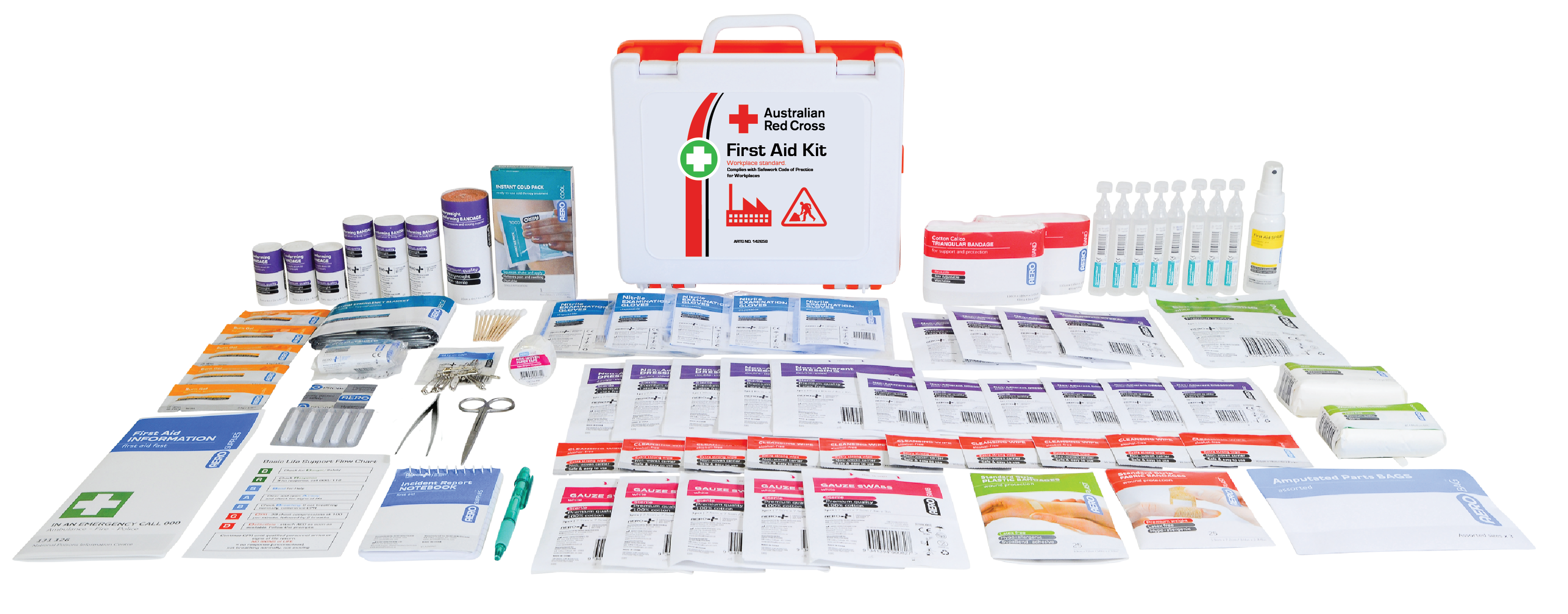 Workplace First Aid Kit - Portable Case